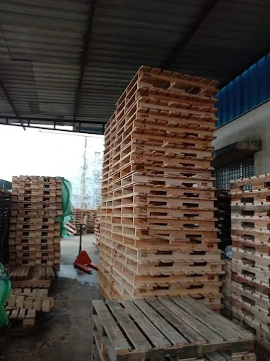 Wooden Pallets Stack