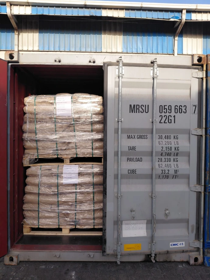 20 Kg bags on 4 way pallet